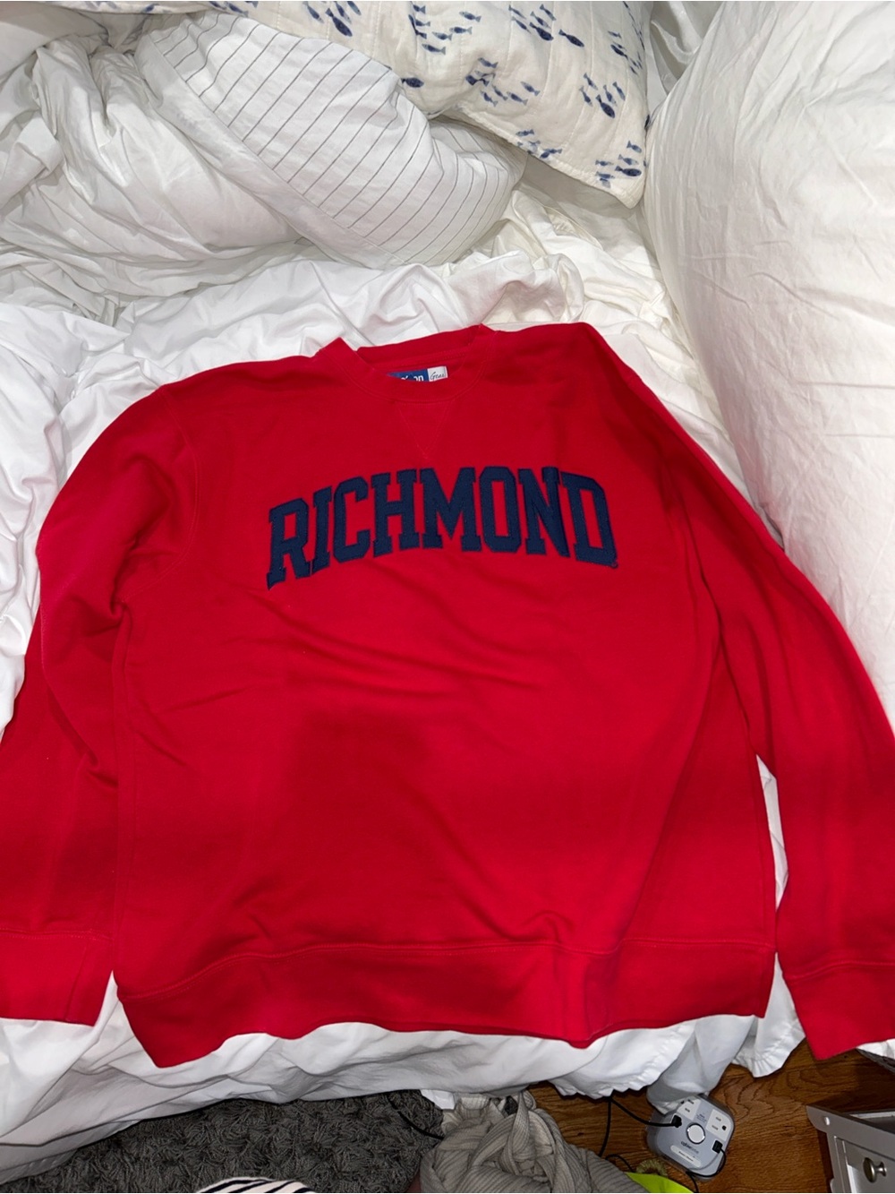 Richmond Red Crewneck Sweater